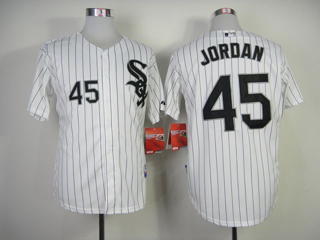 Men Chicago White Sox 45 Jordan White MLB Jerseys